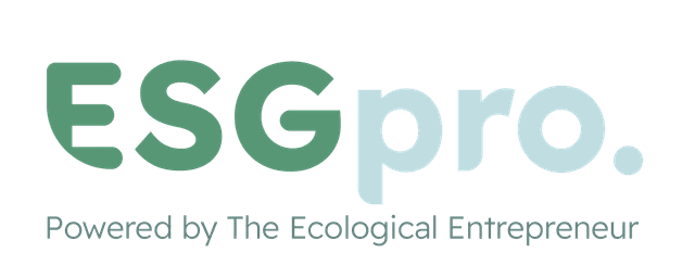 ESGpro powered by The Ecological Entrepreneur logo